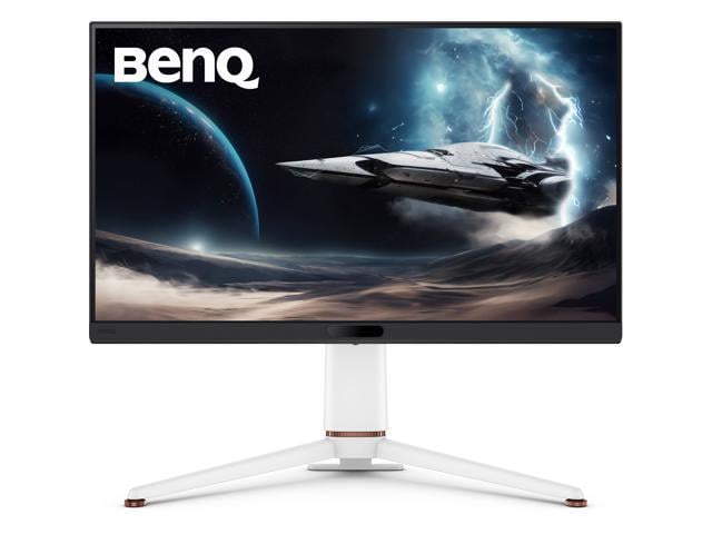 BenQ MOBIUZ EX271U 27" 4K eARC 165Hz 1ms DP 1.4 HDMI 2.1 65W USB-C Gaming Monitor, 95% P3, DisplayHDR 400, Freesync Premium, KVM, Pixsoul Engine,...