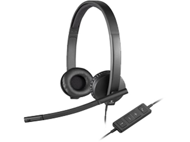 Logitech H570E Stereo Headset (981-000574)