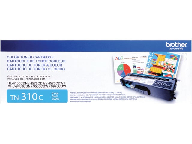 Brother TN310C Toner Cartridge - Cyan