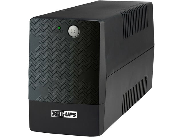 OPTI UPS TS800E 800VA / 480W (110v / 115v / 120v) Battery backup system, 50 / 60 Hz frequency auto sensing and selection, simulated sine wave...