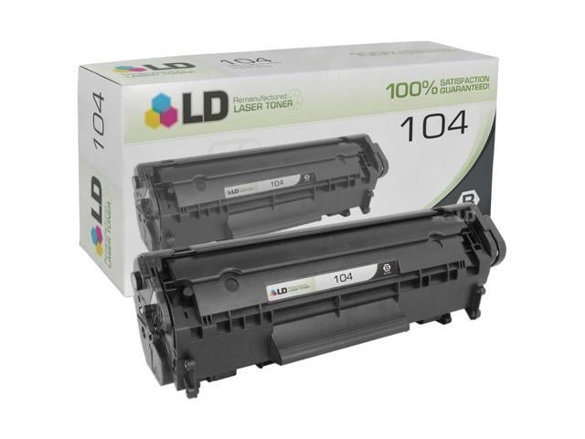 Canon LD Remanufactured Canon 0263B001A (104) Black Toner Cartridge for the FaxPhone L120, L90 ImageClass D420, D480, MF4150, MF4270, MF4350d, &...