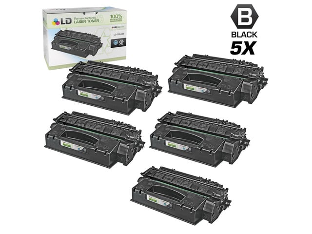 HP LD Products Compatible Toner Cartridge Replacement for HP 49X Q5949X High Yield (Black, 5-Pack) For use in HP Printer LaserJet: 1320, 1320n,...