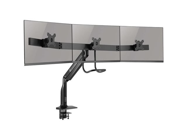 Tripp Lite Safe-IT DMPDT1732AM Desk Mount for Monitor, HDTV, Flat Panel Display, Curved Screen Display, Smartphone, Interactive Display - Black -...