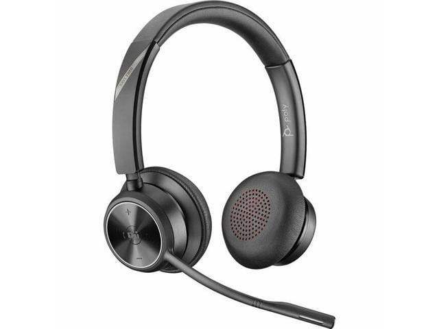 Poly Savi 7300 Office 7320 Headset - Stereo - Wireless - DECT 6.0 - 590 ft - 20 Hz - 20 kHz - Over-the-head - Binaural - Ear-cup - Noise Cancelling...