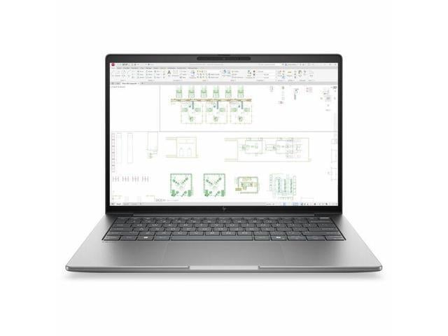 HP ZBook 8 G2i 14' Copilot+ PC Mobile Workstation - Intel Core Ultra 7 356H - 16 GB - 512 GB SSD - Windows 11 Pro - NVIDIA RTX PRO 500 6GB - Webcam...