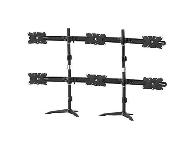 Amer Networks, Inc AMR6S32 HEAVY DUTY 6 MONITOR DESK