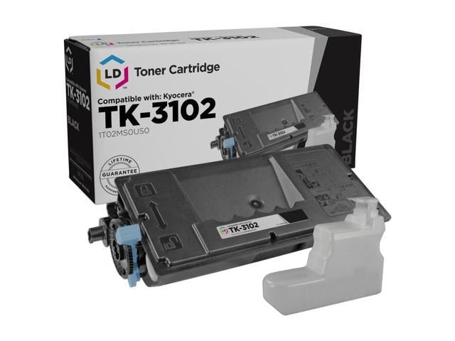 LD Products Compatible Toner Cartridge Replacement for Kyocera FS-2100DN TK-3102 (Black Single)