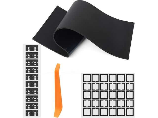 YIMAGUJRX RUNJRX Keyboard Poron Switch Pads, LE-32 Poron Sound Dampening Foam,Eva Keyboard PCB Modular Foam for Mechanical Gaming Keyboard