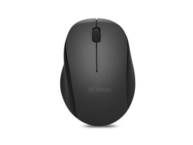 BORND M120 DARK GRAY M120 2.4G Ultra-Silent Wireless Optical Mouse (Dark Gray)