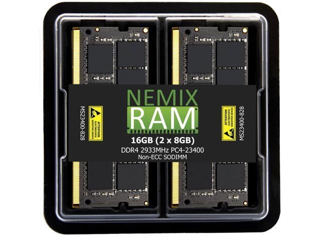 NEMIX RAM 16GB (2X8GB) DDR4 2933MHZ PC4-23400 2Rx8 1.2V 260-PIN Non-ECC SODIMM Laptop PC Memory KIT