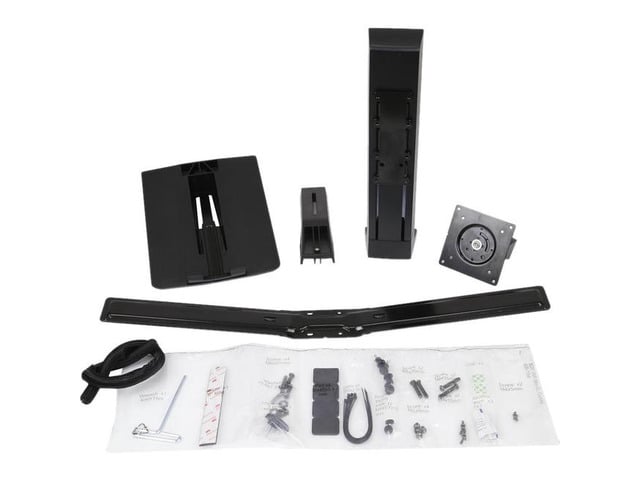 Monitor Riser For 24' Monitors 30 Degree Tilt Black Supports 16 lb 97933085