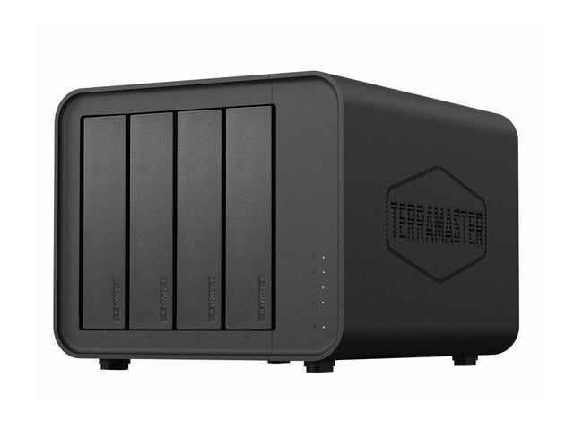 TERRAMASTER F4-424 Pro NAS Storage - 4Bay Core i3-N305 8-Core 8-Thread CPU, 16GB DDR5 RAM, 2.5GbE Port x 2, Network Attached Storage Peak...