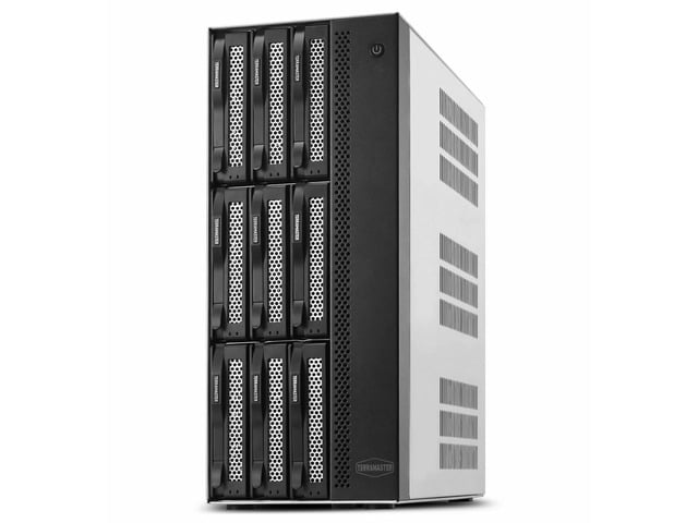 TERRAMASTER T9-500 Pro NAS Storage - 9Bay Core i7 1255U 10-Cores 12-Threads CPU, 16GB DDR5, Dual 10GbE Ports, Network Attached Storage Peak...