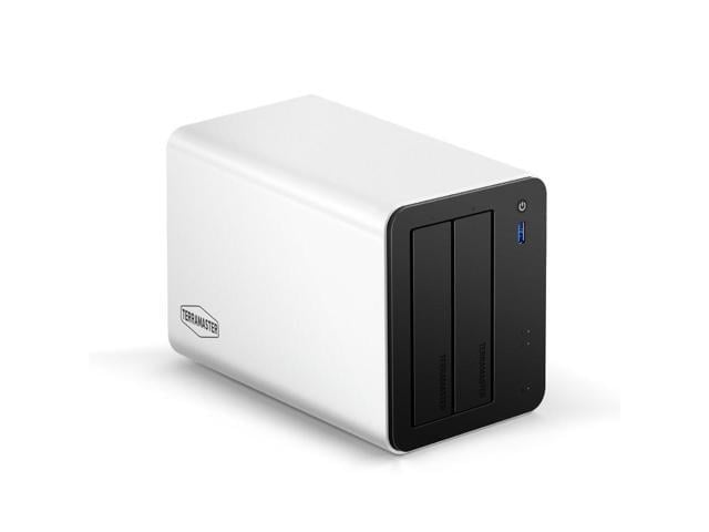 Intel TERRAMASTER F2-425 Plus NAS Storage - 2Bay Intel N95 Quad-Core CPU, 8GB RAM DDR, 5GbE LAN x 2, M.2 Slot x 3, Network Attached Storage for Teamwork,...
