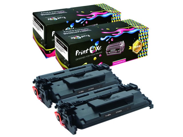 HP CF289X Compatible 2 Toner Cartridges {Without Chips) High Yield Version of CF289A Yields 10K Pages HP LaserJet Enterprise M507x M507n M507dn and...