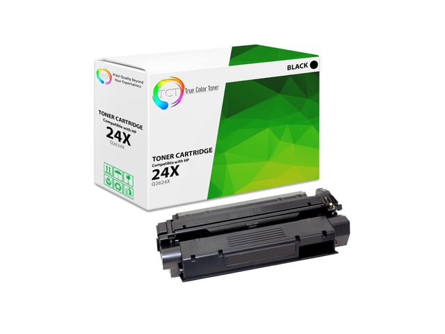 HP True Color Toner 24X Toner Cartridge - Premium Compatible Replacement for HP 24X Q2624X Black High Yield Works With HP Laserjet 1150DN 1150DTN 1150HDN