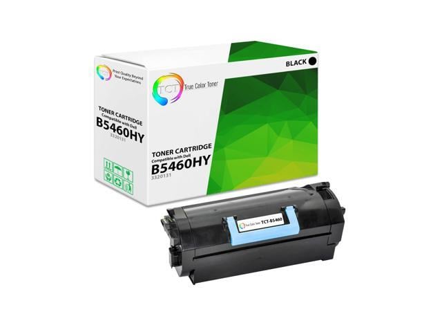 Dell TCT Premium Compatible Toner Cartridge Replacement for Dell 332-0131 Black High Yield works with Dell B5460 Printers (45,000 Pages)