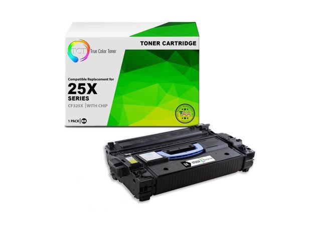 HP TCT 25X TAA Compliant Toner Cartridge - Premium Compatible Replacement for HP 25X CF325X Black High Yield Works With HP LaserJet Enterprise M806DN,...