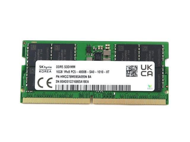 HMCG78MEBSA095N SK Hynix 16GB DDR5 PC5-38400 4800MHZ 262-PIN Sodimm Memory BA Laptop Memory