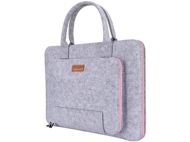 Acer Jansicotek Laptop Sleeve 17-17.3 Inch Felt Laptop case Notebook Computer Case Carrying Case Bag Pouch with Handle for 17'-17.3' Acer / Asus / Dell...