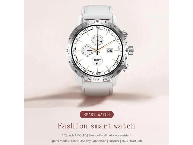 1.28 inch AMOLED Screen Smart Watch For Women Wireless Call Connect Phone Health Monitor Waterproof Sport Ladies Smartwatch