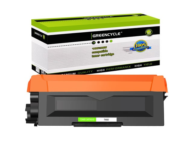 Brother GREENCYCLE Compatible Toner Cartridge Replacement for Brother TN660 TN-660 TN630 Use for MFC-L2700DW HL-L2300D (Black, 1-Pack)