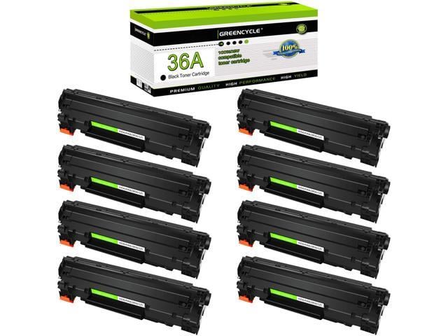 HP GREENCYCLE High Yield 36A CB436A Toner Cartridge Compatible for HP 36A CB436A works on Laser Jet P1505 P1505n M1522 M1522n M1522nf MFP Printer...