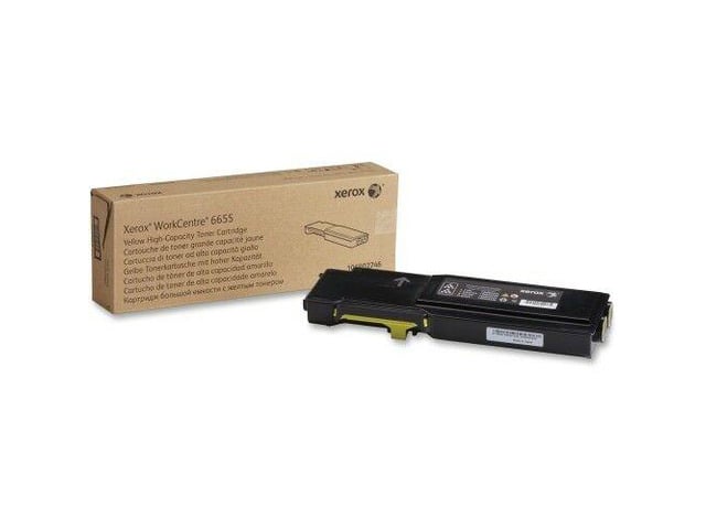 Xerox 106R02746 Xerox Toner Cartridge - Yellow - Laser - High Yield - 7500 Page