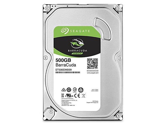 Seagate BarraCuda ST500DM009-25PK 500GB 7200 RPM 16MB Cache SATA 6.0Gb/s 3.5' Hard Drive, 25-Pack