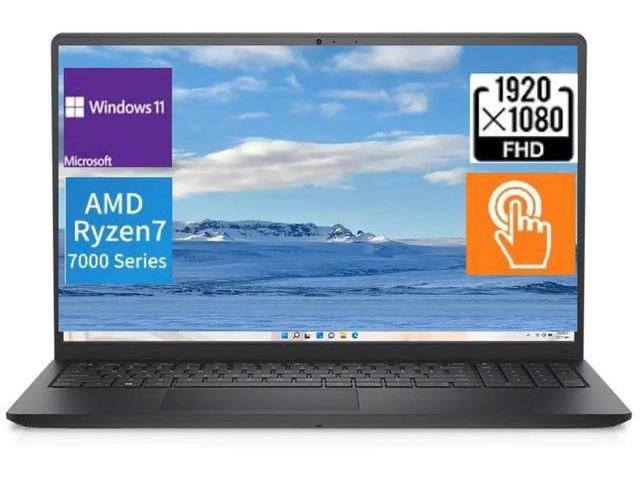Dell Inspiron 15.6 FHD Touch laptop,AMD Ryzen 7 7730U,AMD Radeon Graphics,32 GB RAM,512 GB SSD,Windows 11 Pro