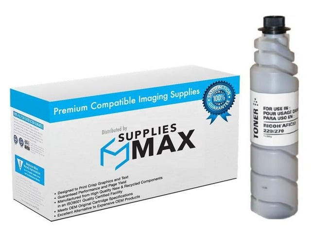 SuppliesMAX Compatible Replacement for Gestetner Corp 3222/3227/P7032 Toner Cartridge (11000 Page Yield) (TYPE 2110D) (89846)