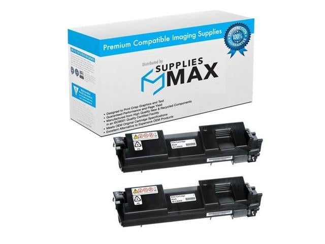 SuppliesMAX Compatible Replacement for Savin SP-C360DNW/SP-C360SFNW/SP-C360SNW/SP-C361SFNW Black Toner Cartridge (2/PK-7000 Page Yield) (TYPE...