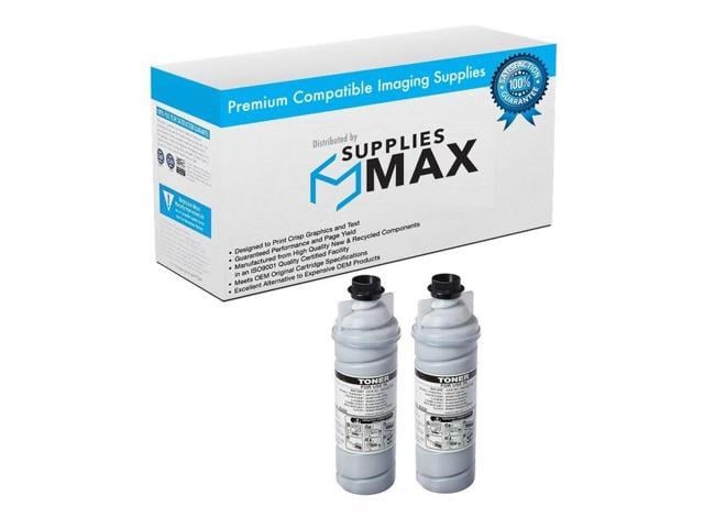 SuppliesMAX Compatible Replacement for Ricoh Aficio 400/Aficio 401/Aficio 500 Toner Cartridge (2/PK-20000 Page Yield) (TYPE 11D) (885144_2PK)
