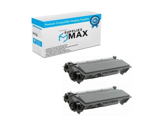 Brother SuppliesMAX Compatible Replacement for Brother DCP-8110/DCP-8250/HL-5440/HL-5470/HL-6180/MFC-8510/MFC-8710/MFC-8950 Toner Cartridge (2/PK-8000 Page...