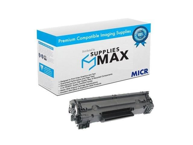 HP SuppliesMAX Compatible MICR Replacement for HP Laser Jet Pro MFP M125NW/M127FN/M127FS/M127FW/M201DW/201N/M225DN/M225DW Toner Cartridge (1500 Page...