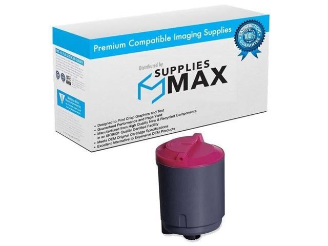 Samsung SuppliesMAX Compatible Replacement for Samsung CLP-300/CLP-300N/CLX-2160N/CLX-3160FN Magenta Toner Cartridge (1000 Page Yield) (CLP-M300A)