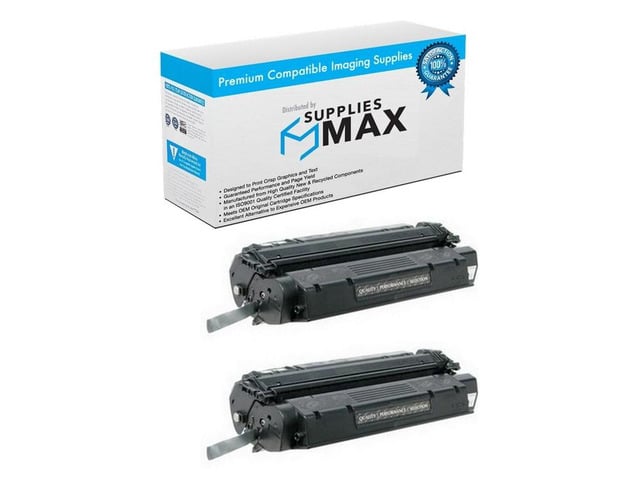 HP SuppliesMAX Compatible Replacement for HP Laser Jet 1000/1200/1220/3300/3310/3320-MFP/3330-MFP/3380 Toner Cartridge (2/PK-3500 Page Yield) (NO....