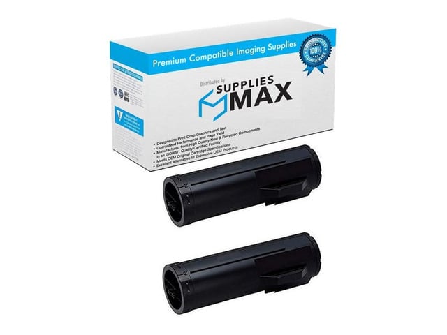 SuppliesMAX Remanufactured Replacement for Phaser 3610DN/Phaser 3610N/WorkCentre 3615DN Black High Yield Toner Cartridge (2/PK-14100 Page Yield)...