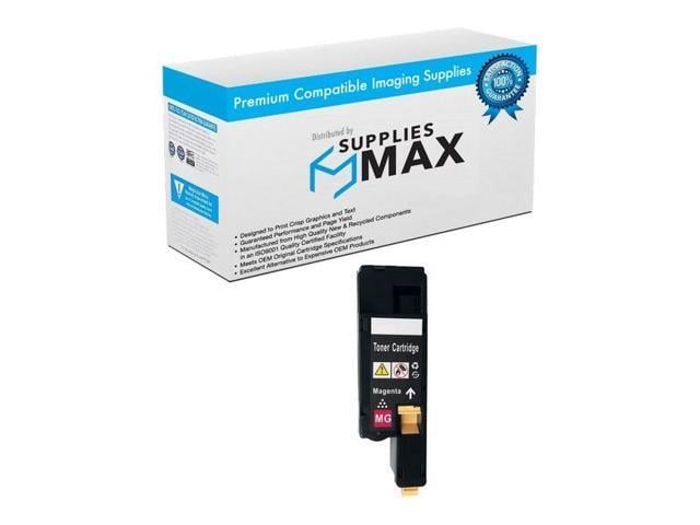 Dell SuppliesMAX Compatible Replacement for Dell 1250C/1350CNW/1355CN/1355W/C7160NW/C1765NF/C1765NFW Magenta Toner Cartridge (1400 Page Yield) (XMX5D)