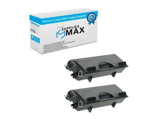 Brother SuppliesMAX Compatible Replacement for Brother DCP-8020/DCP-8025/HL-1650/HL-1850/HL-5050/HL-5070/MFC-8420/MFC-8820 Toner Cartridge (2/PK-6500 Page...