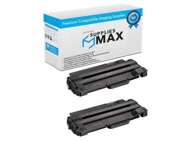 Dell SuppliesMAX Compatible Replacement for Dell 1130/1130N/1133/1135N Toner Cartridge (2/PK-2500 Page Yield) (2HY1130)