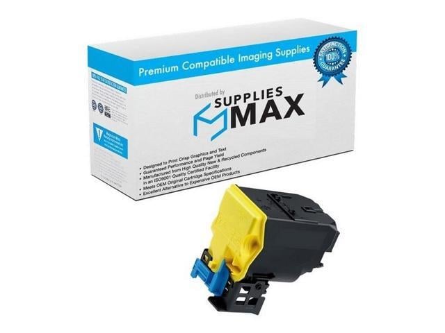 SuppliesMAX Compatible Replacement for Konica Minolta bizhub C3350/bizhub C3850/bizhub C3850FS Yellow Toner Cartridge (10000 Page Yield) (TN-P48Y)...
