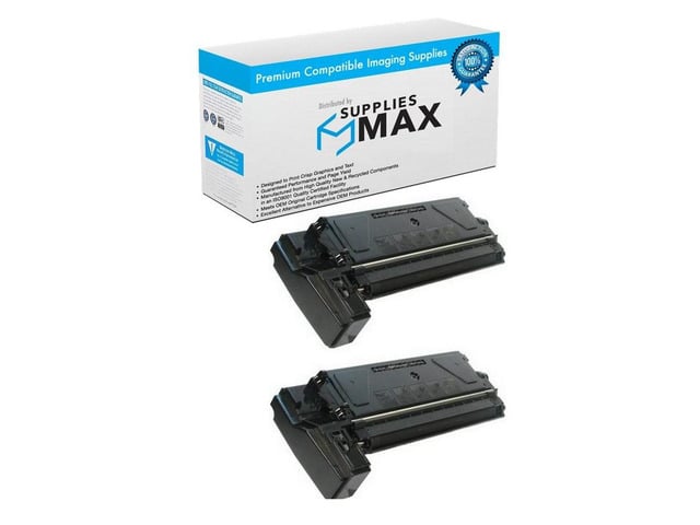 SuppliesMAX Compatible Replacement for Savin AC-204 Toner Cartridge (2/PK-6000 Page Yield) (TYPE 1180) (9840_2PK)
