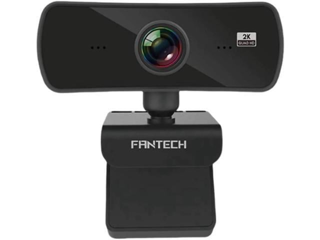 Fantech C30 Webcam 2K 4MP Luminous QHD Video 2560x1440p, 360° ROTATION, black