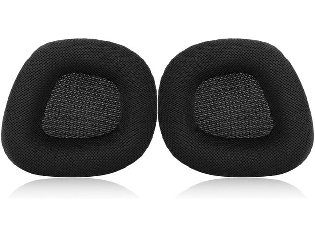 Corsair Replacement Memory Foam & Mesh Fabric Ear Cushion Pads Cover for Corsair Void & Corsair Void PRO RGB Wired/Wireless Gaming Headset ONLY (Black)