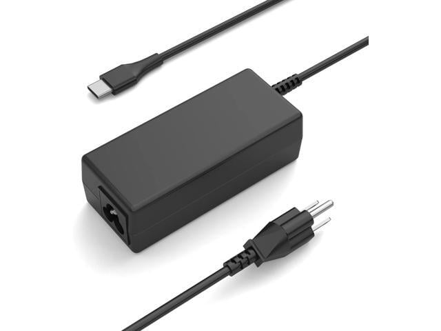 HP Universal 45W 65W USB C Laptop Charger Compatible with Hp ChromebookDell,Lenovo,Acer,Asus,Samsung Galaxy,Google and Other Type C Fast-Charging...
