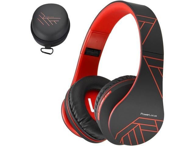 PowerLocus Bluetooth Over-Ear Headphones, Wireless Stereo Foldable Headphones Wireless and Wired Headsets with Built-in Mic, Micro SD/TF, FM for...