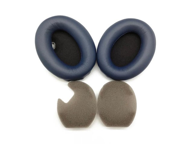 Earphone Earmuffs Earpads Cover for WH-1000XM4 WH1000XM4 Headset Accessory(Blue)