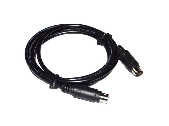 MINI DIN 8 PIN MD8 TO MD8 ADAPTER 1761-CBL-AM00 CABLE FOR AB MicroLogix 1000 1200 1500 processors to AIC+ Interface Converter 0.8M Length(0.5M Length)
