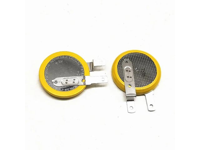 5pcs CR2032/F4N V type button battery Industrial control equipment motherboard CR2032 with solder feet